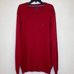 Tommy Hilfiger V Neck Sweater Men's Size XXL